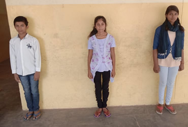 Three children rejoin Project Mala